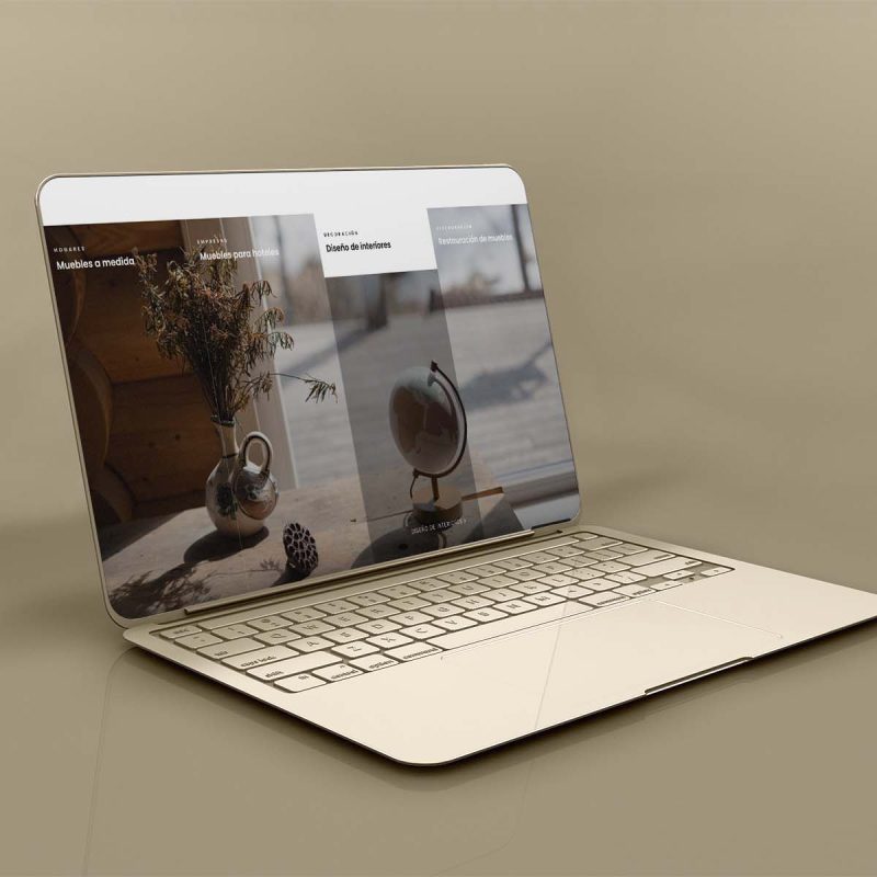 Carpintería Esel diseño web