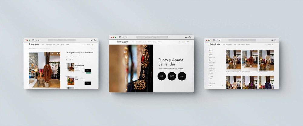 diseño web punto y aparte