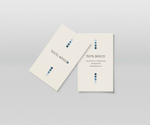 textil basico diseño de marca